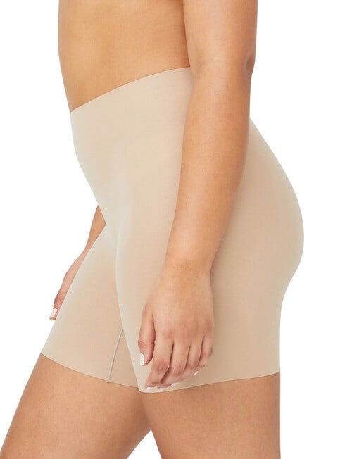 Nancy Ganz Body Smart Waisted Short, Beige, 8-16 product photo View 04 L