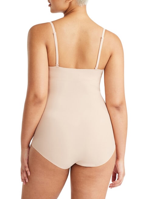 Nancy Ganz Revive Smooth Underbust Bodysuit, Warm Taupe, 8-16 product photo View 03 L