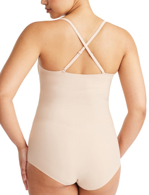 Nancy Ganz Revive Smooth Underbust Bodysuit, Warm Taupe, 8-16 product photo View 04 L