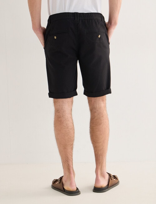Tarnish Antonio Denim Shorts, Black Wash product photo View 02 L
