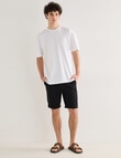 Tarnish Antonio Denim Shorts, Black Wash product photo View 03 S