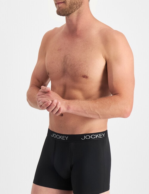 Jockey Chafe Proof Micro Trunk, Black product photo View 02 L