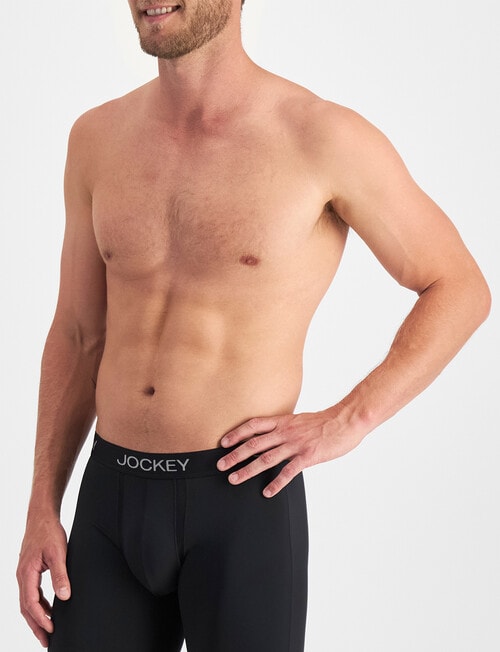 Jockey Chafe Proof Micro Mid Trunk, Black product photo View 02 L