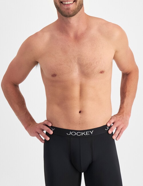 Jockey Chafe Proof Micro Mid Trunk, Black product photo