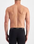 Jockey Chafe Proof Cotton Mid Trunk, Black product photo View 03 S