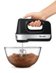 Breville Mix & Store Turbo Hand Mixer, LHM200MTB, Black product photo View 02 S