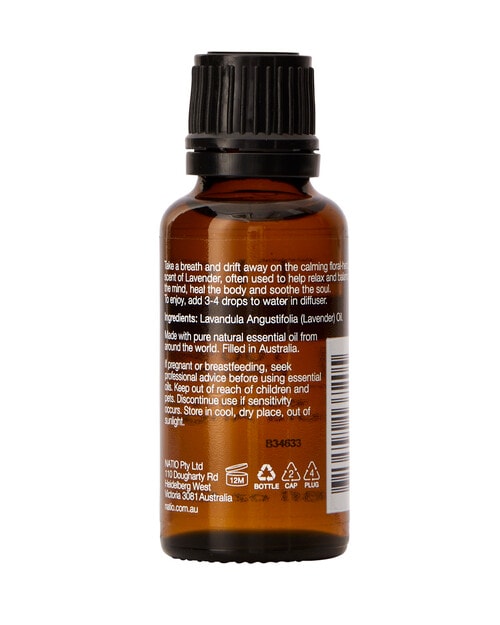 Natio Wellbeing Pure Essential Oil, Lavender, 25ml product photo View 02 L