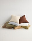 HAVEN Home D&eacute;cor Linen Cotton Cushion, 50x50cm product photo View 02 S