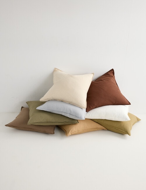HAVEN Home D&eacute;cor Linen Cotton Cushion, 50x50cm product photo View 02 L