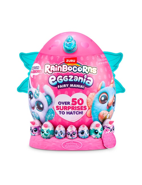 Rainbocorns Eggzania Fairy Large Soft Toy, Series 1 , Assorted product photo View 04 L