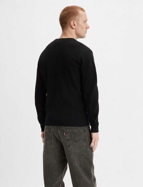 Levis Sweater, Meteorite Black product photo View 03 L