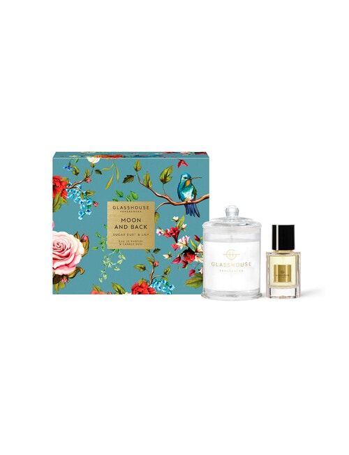 Glasshouse Fragrances Mother's Day Moon & Back Eau De Parfum & Candle Duo, product photo