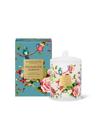 Glasshouse Fragrances Mother's Day Enchanted Garden Soy Candle, 380g product photo