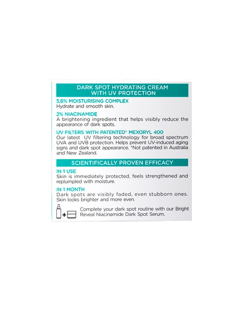 L'Oreal Paris Bright Reveal Dark Spot Hydrating Cream SPF15, 50ml product photo View 04 L