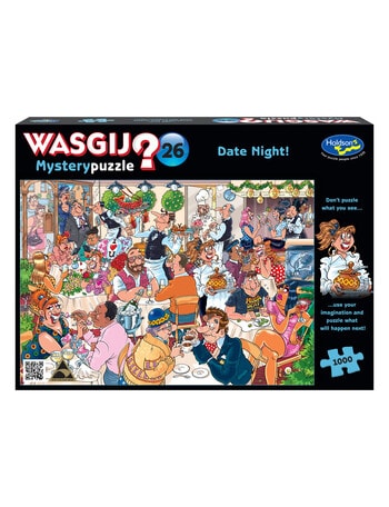 Wasgij Mystery 26: Date Night Puzzle, 1000-Piece product photo