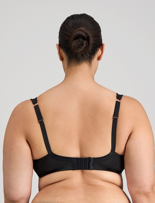 Fayreform Intrigue Contour Bra, Black, D-F product photo View 02 L