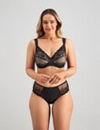 Fayreform Intrigue Midi Brief, Black, S-2XL product photo View 05 S