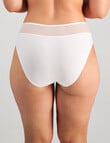 Fayreform Perfect Lines High Cut Brief, White, S-2XL product photo View 02 S
