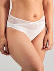 Fayreform Perfect Lines High Cut Brief, White, S-2XL product photo View 03 S