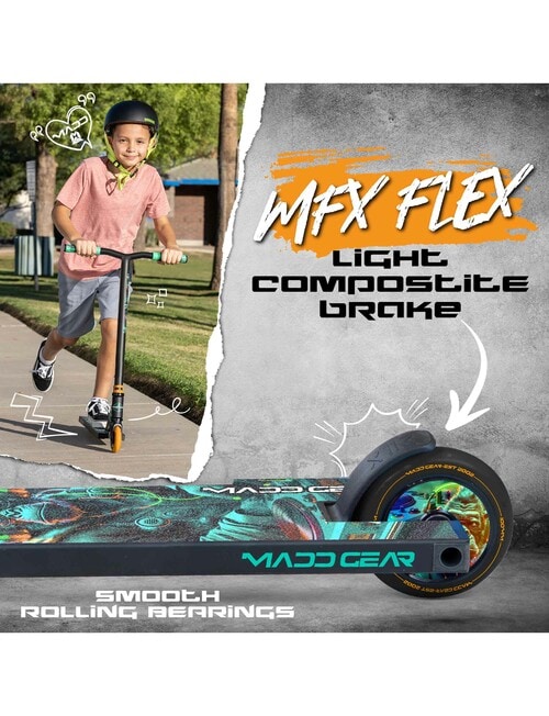 MADD Carve DJ Rilla Pro-X Scooter, Green product photo View 06 L