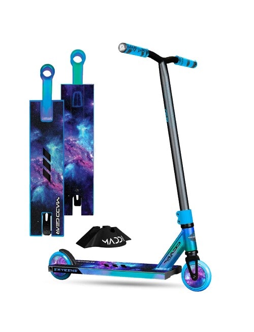 MADD Carve Extreme Infinite Nebula Stand Scooter, Blue product photo View 02 L