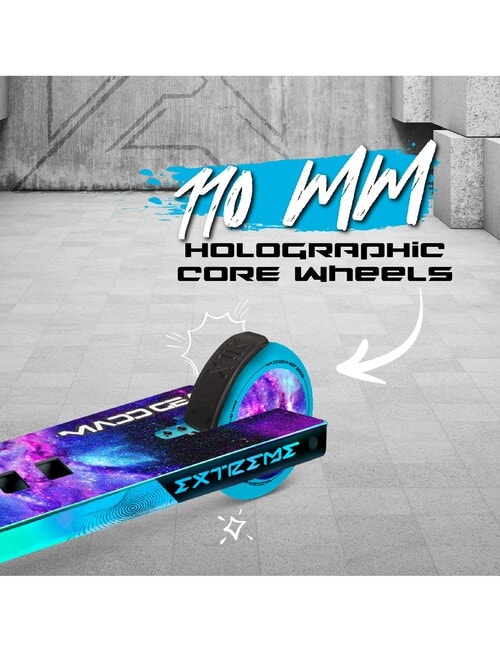 MADD Carve Extreme Infinite Nebula Stand Scooter, Blue product photo View 08 L
