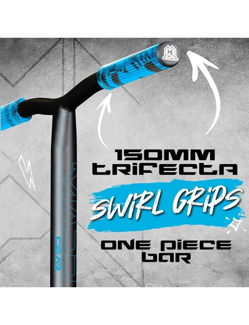 MADD Carve Extreme Infinite Nebula Stand Scooter, Blue product photo View 09 L