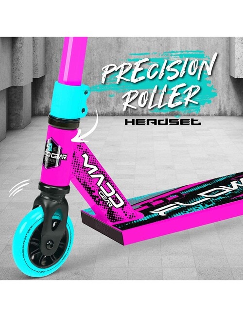 MADD Carve Flow-X Scooter, Pink & Teal product photo View 04 L