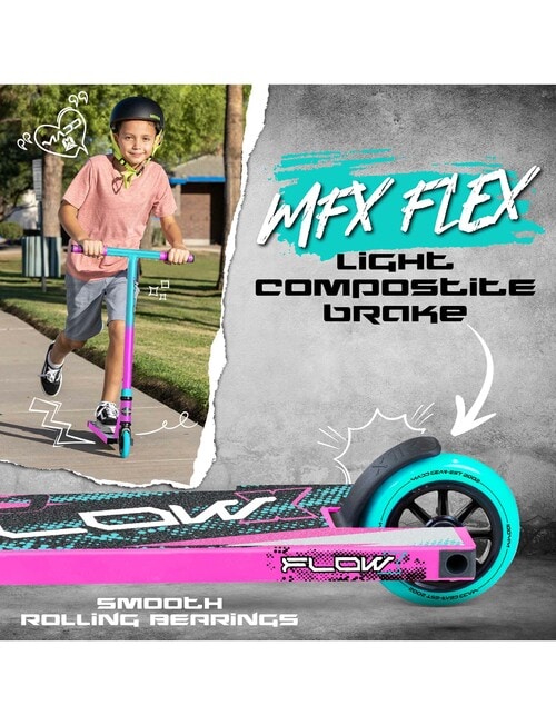 MADD Carve Flow-X Scooter, Pink & Teal product photo View 05 L