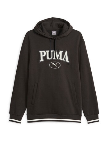 Puma Squad Fleece Hoodie, Black product photo