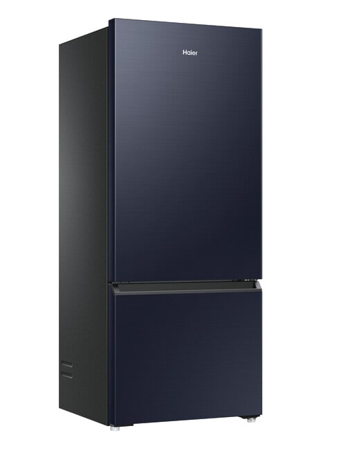 Haier 433L Bottom Mount Fridge Freezer, Black HRF420BEC product photo View 03 L