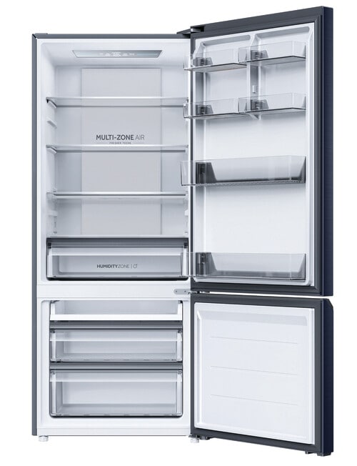 Haier 433L Bottom Mount Fridge Freezer, Black HRF420BEC product photo View 05 L