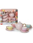 FAO Schwarz Ceramic Tea Party Set, Pink, Purple, Teal, Yellow product photo