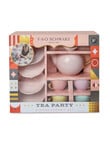 FAO Schwarz Ceramic Tea Party Set, Pink, Purple, Teal, Yellow product photo View 02 S