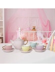 FAO Schwarz Ceramic Tea Party Set, Pink, Purple, Teal, Yellow product photo View 04 S