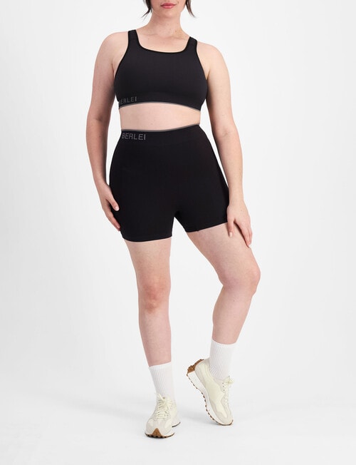 Berlei Active Seamless Wirefree Bra, Black, S-3XL product photo View 04 L