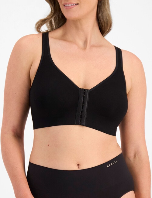 Berlei Comfort Post Surgery Bra, Black, S-3XL product photo View 04 L