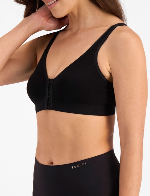 Berlei Comfort Post Surgery Bra, Black, S-3XL product photo View 02 L