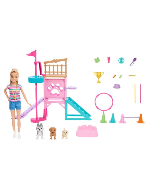 Barbie Stacie to the Rescue Puppy Playground Playset product photo View 03 L