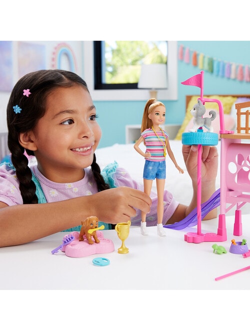 Barbie Stacie to the Rescue Puppy Playground Playset product photo View 09 L