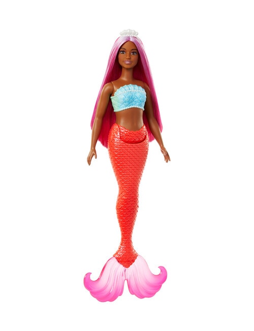 Barbie Mermaid Dolls with Colourful Hair & Accessories, Assorted product photo View 05 L