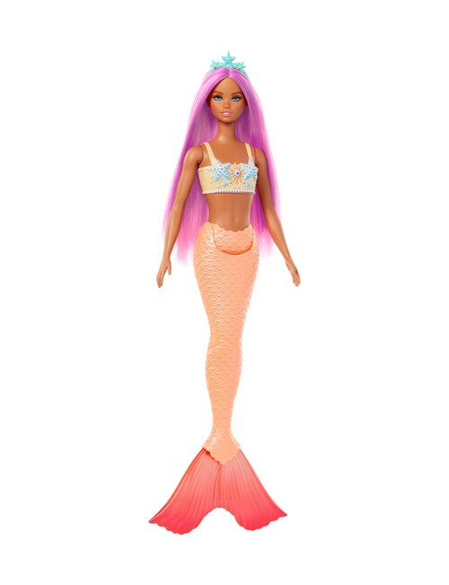 Barbie Mermaid Dolls with Colourful Hair & Accessories, Assorted product photo View 07 L