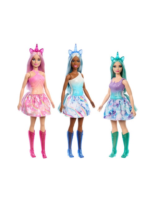 Barbie A Touch of Magic Unicorn Doll with Accessories, Assorted product photo View 02 L
