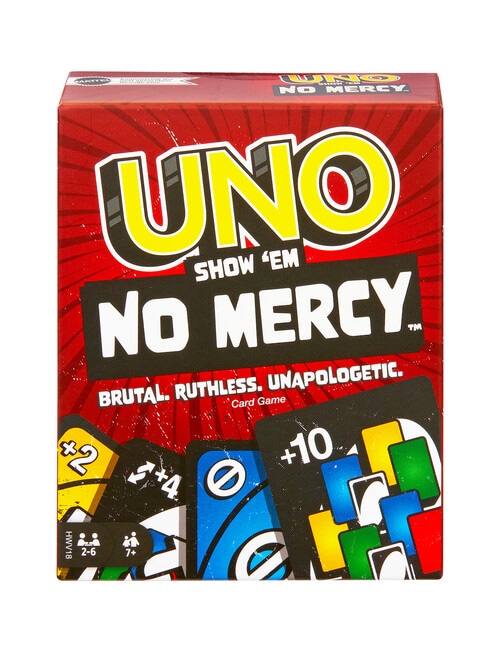 Games UNO Show 'em No Mercy product photo View 02 L