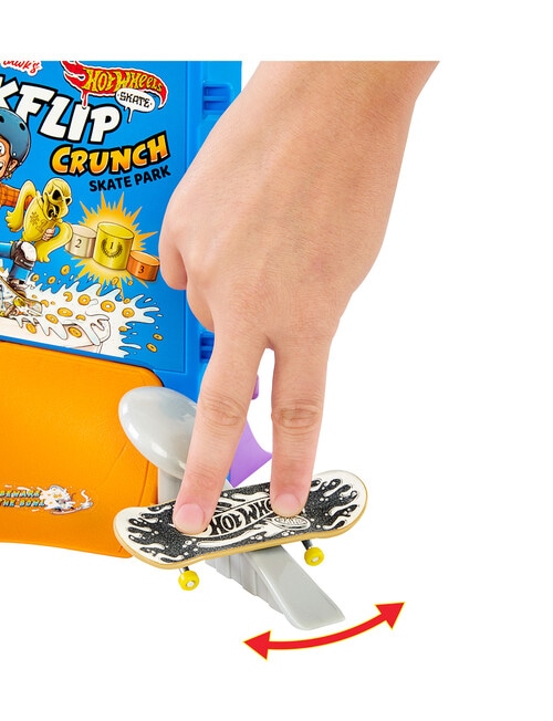 Hot Wheels Skate Tony Hawk Cereal Skate Bowl Fingerboard Set product photo View 09 L