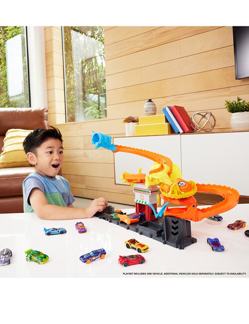 Hot Wheels City Pizza Slam Cobra Attack Playset product photo View 08 L