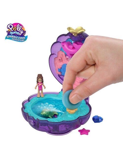 Polly Pocket Sparkle Cove Adventure Compact Playset, Assorted product photo View 08 L