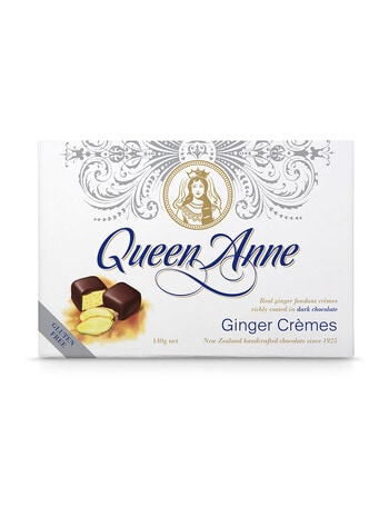Queen Anne Dark Chocolate Ginger Cremes, 140 g product photo
