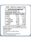 Cartwright & Butler Sour Apple Carton, 190g product photo View 02 S