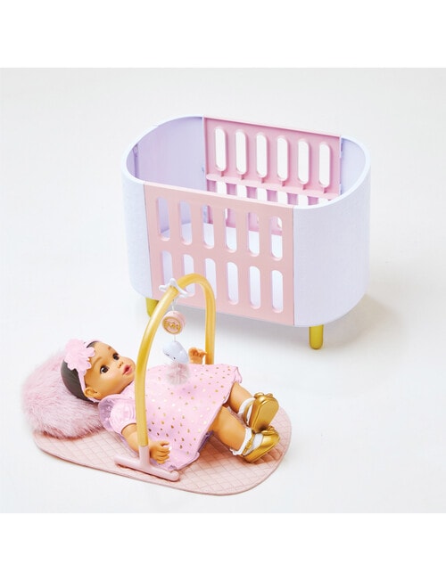 FAO Schwarz Baby Doll Crib & Play Mat product photo View 03 L